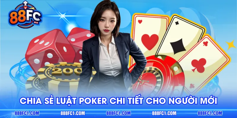 Chia sẻ luật Poker chi tiết cho người mới