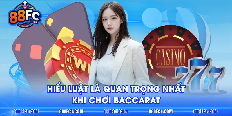 Hiểu luật là quan trọng nhất khi chơi Baccarat